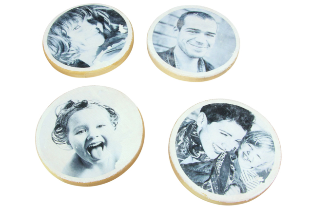 Round Wooden Coaster - 3 - Wooden Objects for the Kitchen - 10doigts.com - Objets en bois à décorer pour la cuisine - 10doigts.fr