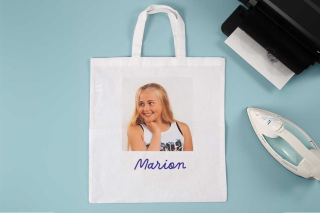 Cotton Tote Bag - 43 X 38 cm - 5 - Cotton, Linen - Textiles - 10doigts.com - Coton, lin - Textiles - 10doigts.fr