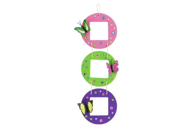 Photo Frame Trios - 2 Sets (6 Frames) - 5 - Wooden Photo Frames - 10doigts.com - Cadres photo en bois à décorer - 10doigts.fr
