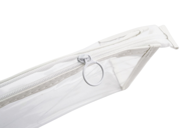 Transparent Plastic Pouch - 2 - Fabric Bags and Pouches - 10doigts.com - Sacs et trousses en tissu à personnaliser : vos supports de création textile - 10doigts.fr