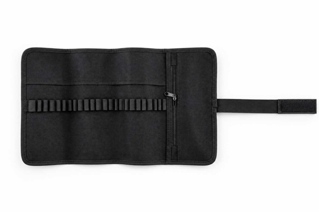 Drawing roll&go case, black, with 24 slots - Accessoires de dessin Beaux-Arts - 10doigts.fr