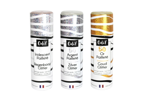 Glitter Aerosol Varnish - 125 ml - 1 - Protective Varnish - 10doigts.com - Vernis - 10doigts.fr