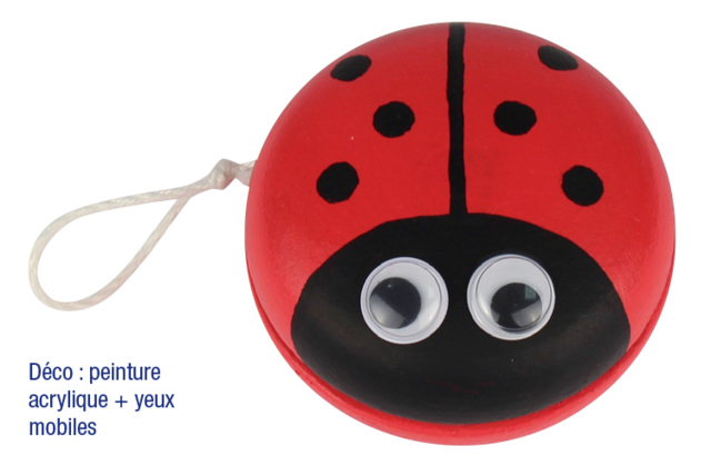 Natural Wooden Yo-Yo - 5 - Wooden Games and Toys - 10doigts.com - Jeux et Jouets en bois à décorer - 10doigts.fr