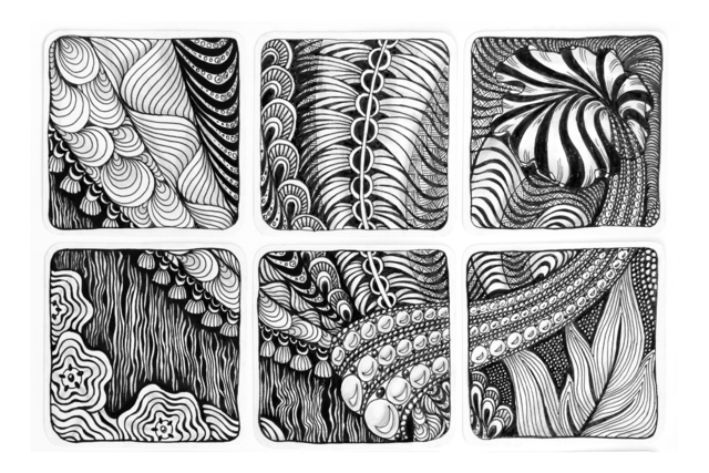 zentangle - Calligraphie - 10doigts.fr
