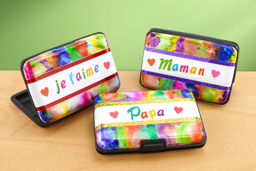 Personalized Card Holders for Parent's Day