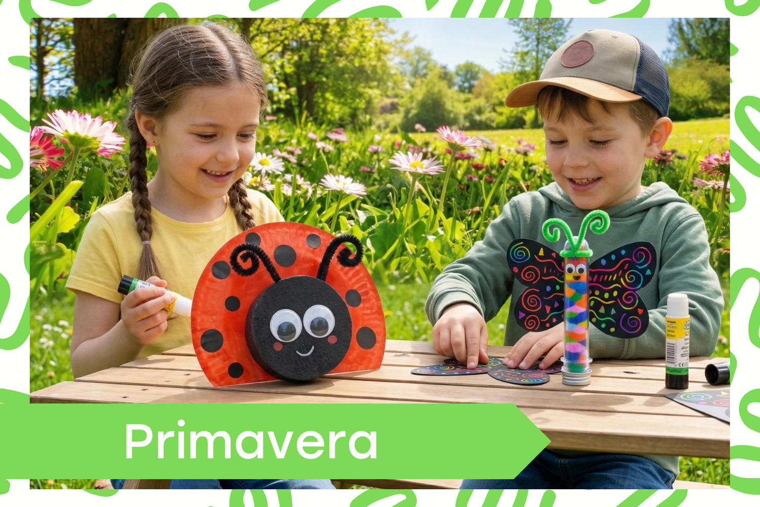 Actividades manuales DIY Primavera