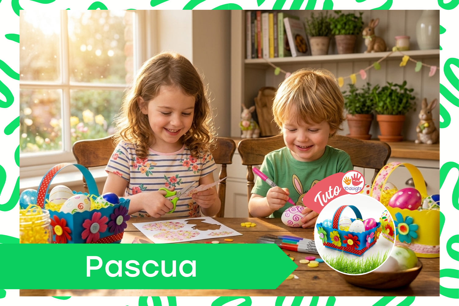 Actividades manuales DIY Pascua